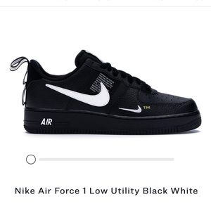 Nike Air Force 1 ‘07 LV8 Utility- Black/White